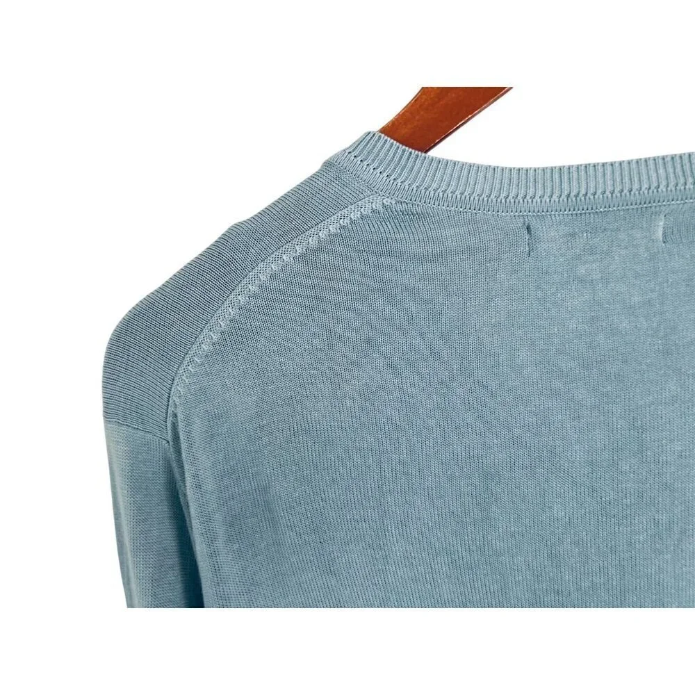 Banana Republic Silk Cashmere Sweater V-Neck Pullover Size XL